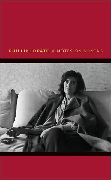 Cover for Phillip Lopate · Notes on Sontag - Writers on Writers (Hardcover Book) (2009)