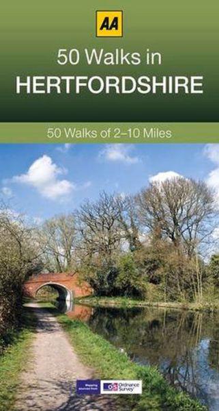 Cover for AA Publishing · 50 Walks in Hertfordshire - AA 50 Walks (Taschenbuch) [3 Revised edition] (2014)