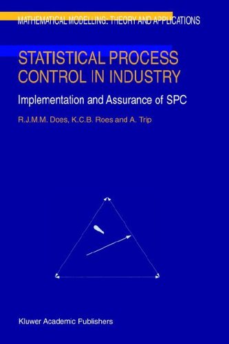Cover for R.J. Does · Statistical Process Control in Industry: Implementation and Assurance of SPC - Mathematical Modelling: Theory and Applications (Innbunden bok) [1999 edition] (1999)