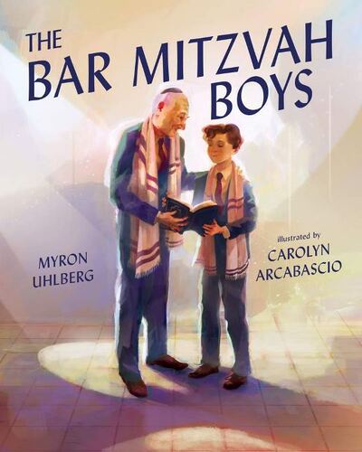 Cover for Myron Uhlberg · The The Bar Mitzvah Boys (Hardcover Book) (2019)