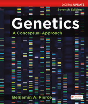 Cover for Benjamin Pierce · Genetics: A Conceptual Approach, Update (Paperback Book) [Seventh Edition, Update edition] (2024)