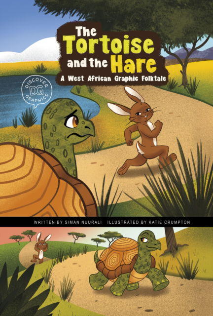 Cover for Siman Nuurali · The Tortoise and the Hare: A West African Graphic Folktale - Discover Graphics: Global Folktales (Gebundenes Buch) (2023)