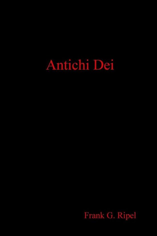 Cover for Ripel Frank G · Antichi Dei (Paperback Book) (2019)