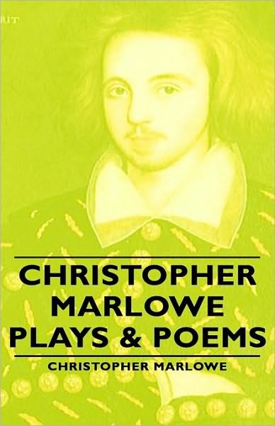 Cover for Christopher Marlowe · Christopher Marlowe - Plays &amp; Poems (Hardcover Book) (2008)