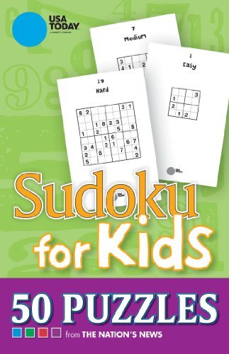 USA Today Sudoku for Kids: 50 Puzzles - USA Today - Boeken - Andrews McMeel Publishing - 9781449421700 - 2 april 2013