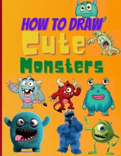 Cover for Happy Bookshelf · How to Draw Cute Monsters (Book) (2022)