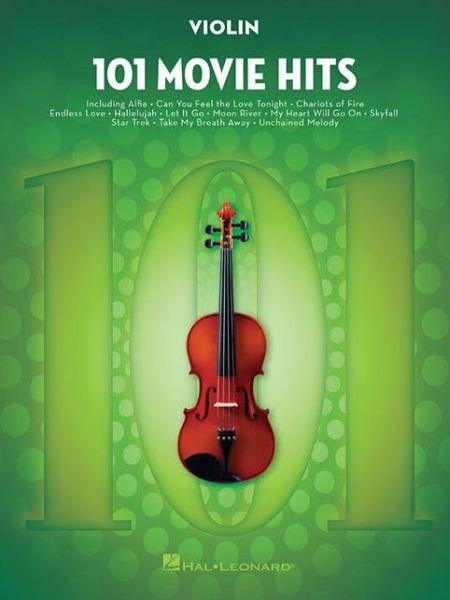 Cover for 101 Movie Hits For Violin (Buch) (2016)