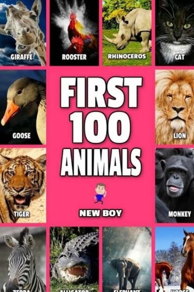 Cover for New Boy · First 100 Animals (Paperback Book) (2017)