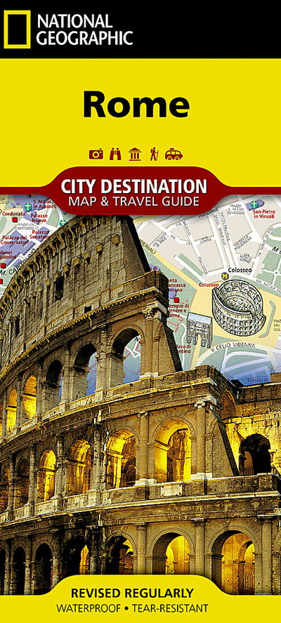 Cover for National Geographic Maps · Rome (Landkarten) [2024th edition] (2018)