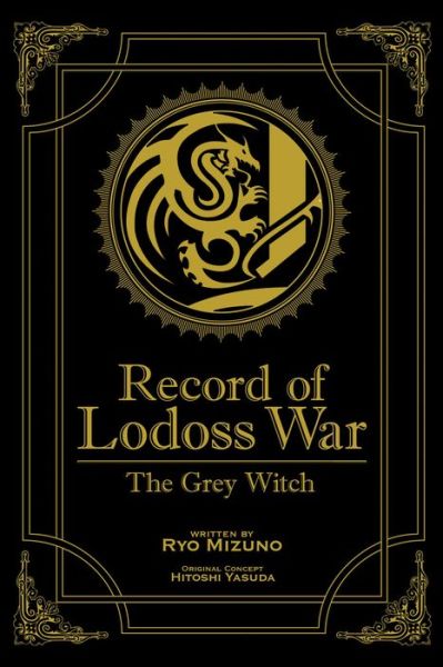 Cover for Ryo Mizuno · Record of Lodoss War: The Grey Witch (Paperback Book) [Gold edition] (2017)