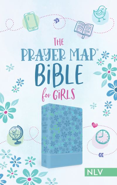 Cover for Compiled by Compiled by Barbour Staff · Prayer Map® Bible for Girls NLV (Book) (2023)