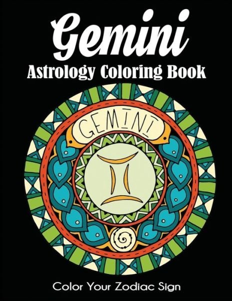 Cover for Dylanna Press · Gemini Astrology Coloring Book (Paperback Book) (2020)