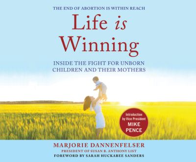 Cover for Marjorie Dannenfelser · Life Is Winning (CD) (2020)