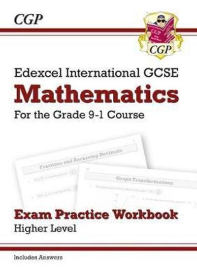 Cover for CGP Books · New Edexcel International GCSE Maths Exam Practice Workbook: Higher (with Answers) - CGP IGCSE Maths (Paperback Book) (2023)