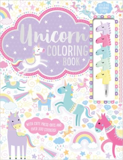 Cover for Ltd. Make Believe Ideas · Unicorn Coloring Book (Paperback Bog) (2019)