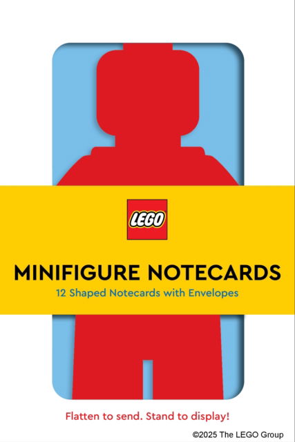 Cover for Lego · LEGO Minifigure Notecards: 12 Shaped Notecards with Envelopes - LEGO (Postcard) (2025)