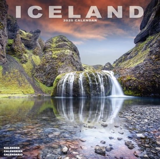 Iceland Calendar 2025 Square Travel Wall Calendar - 16 Month (Calendar) (2024)