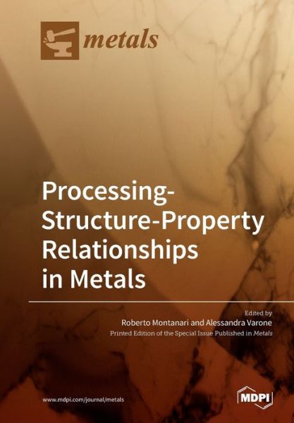 Cover for Processing-Structure-Property Relationships in Metals (Paperback Book) (2019)