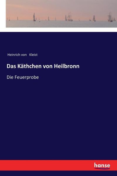 Cover for Kleist · Das Käthchen von Heilbronn (Book) (2017)