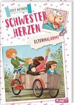 Cover for Lucy Astner · Schwesterherzen 4: Elternalarm! (Innbunden bok) (2021)