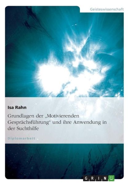 Cover for Rahn · Grundlagen der &quot;Motivierenden Gesp (Book) [German edition] (2008)