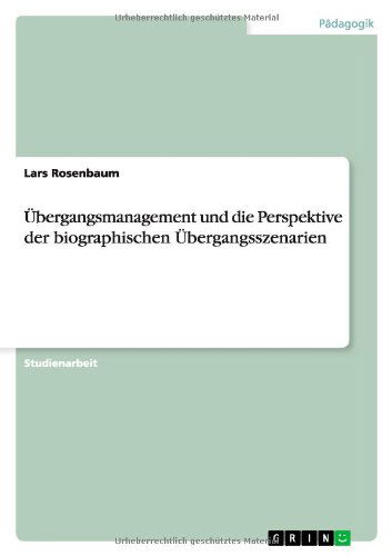 Cover for Rosenbaum · Übergangsmanagement und die P (Book) [German edition] (2013)