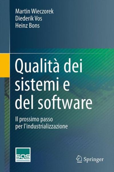 Cover for Martin Wieczorek · Qualita dei sistemi e del software: Il prossimo passo per l'industrializzazione (Hardcover Book) (2015)