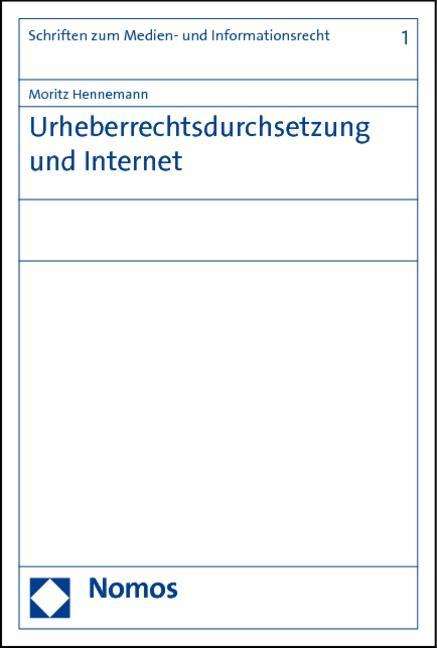 Cover for Hennemann · Urheberrechtsdurchsetzung und (Book)