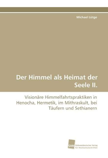 Cover for Lütge · Der Himmel als Heimat der Seele I (Book)