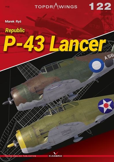 Cover for Marek Rys · Republic P-43 Lancer (Paperback Book) (2022)