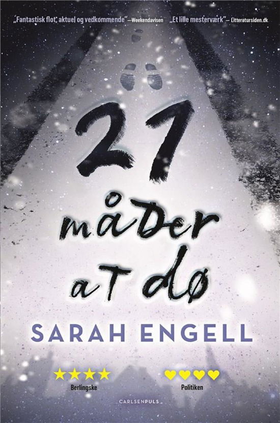 Cover for Sarah Engell · 21 måder at dø (Sewn Spine Book) [2º edição] (2018)