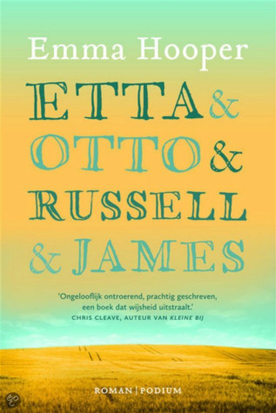 Etta og Otto og Russel og James - Emma Hooper - Bücher - Forlaget Zara - 9788771161700 - 3. August 2015