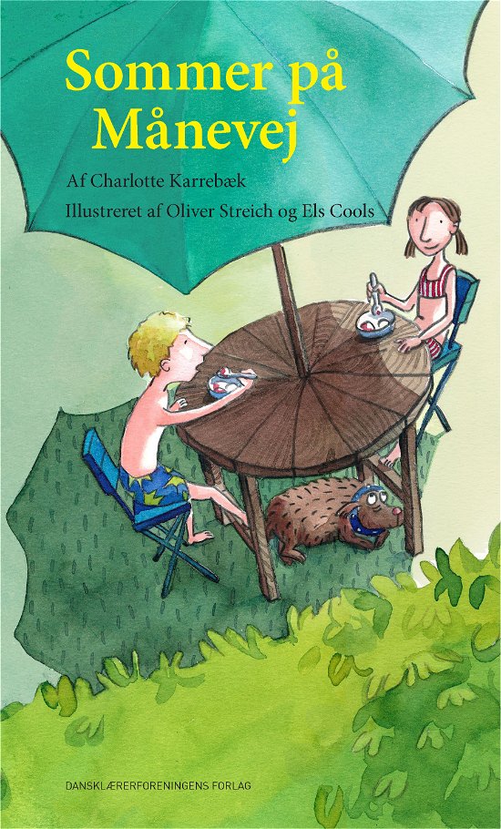 Cover for Charlotte Karrebæk · Otto og Lea: Sommer på Månevej (Sewn Spine Book) [1º edição] (2016)