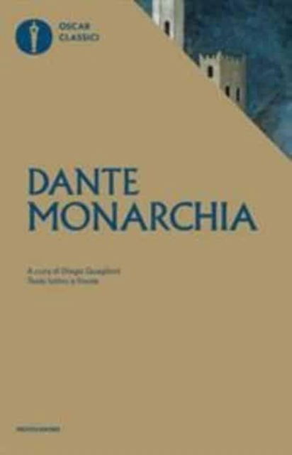 Cover for Dante Alighieri · Monarchia. Testo latino a fronte (Paperback Book) (2021)