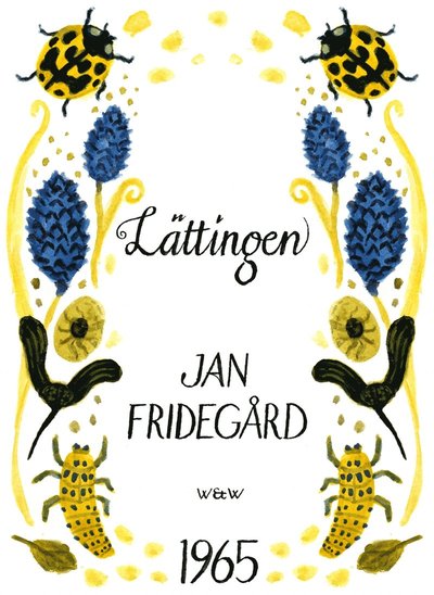 Cover for Jan Fridegård · Lättingen (ePUB) (2014)