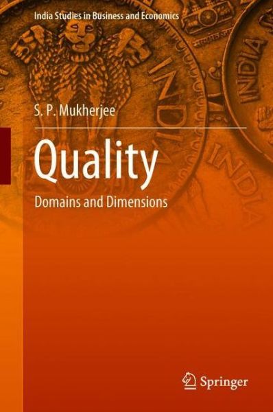 Cover for Mukherjee · Quality (Book) [1st ed. 2019 edition] (2018)