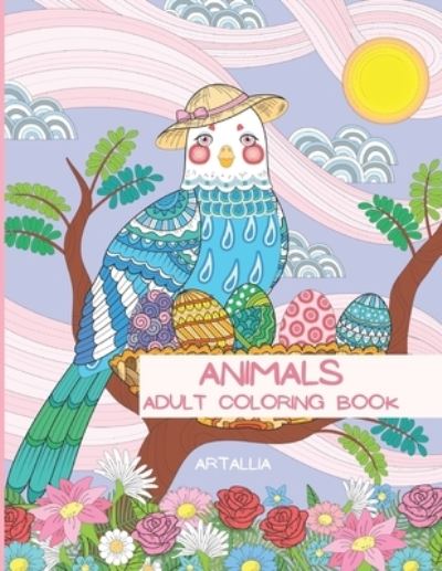 Cover for Artallia Publishing · Baby Animals: A Coloring Book Featuring Cute and Lovable Animals (Paperback Book) (2021)