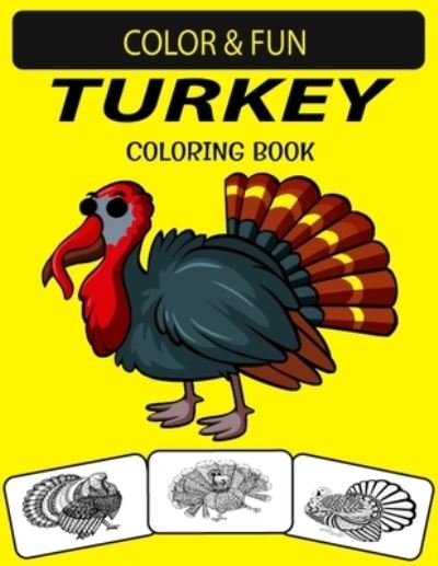 Cover for Black Rose Press House · Turkey Coloring Book (Paperback Book) (2020)