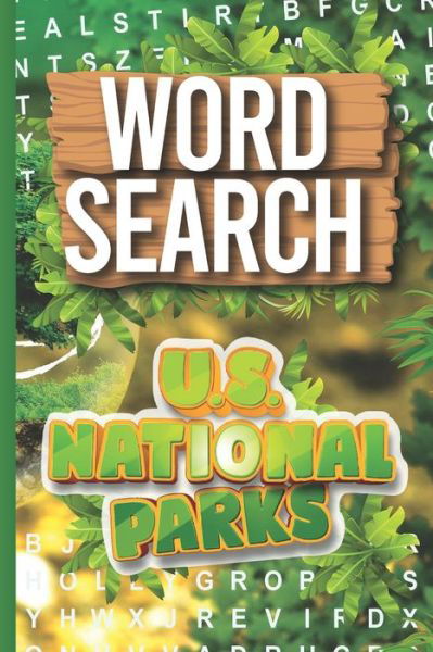 Cover for Y Elgaddari · U.S. National Parks Word Search: National Parks Word Find (Taschenbuch) (2021)