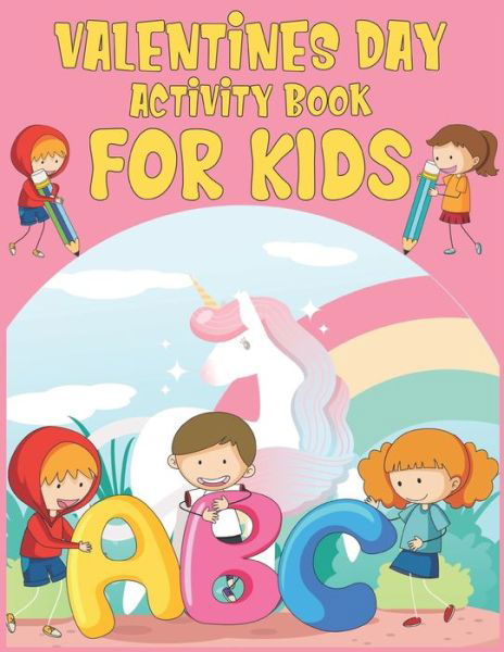 Cover for Bhabna Press House · Valentines Day Activity Book for Kids (Pocketbok) (2020)