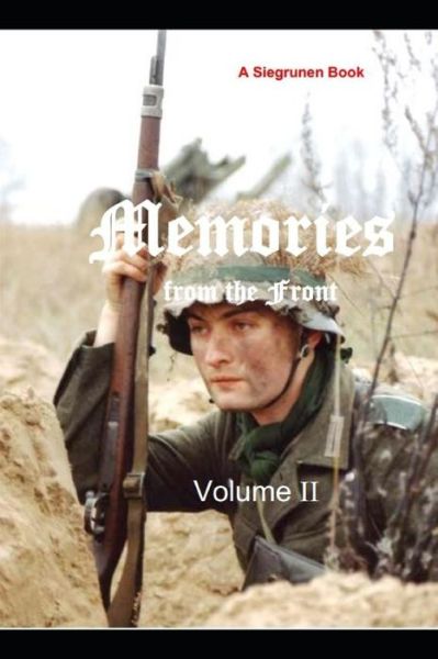 Cover for Siegfried Wagner · Memories from the Front (Vol. II) (Paperback Book) (2020)