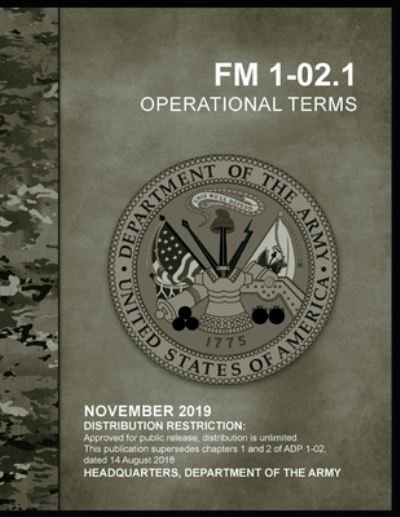 Cover for U S Army · FM 1-02.1 Operational Terms (Paperback Book) (2021)