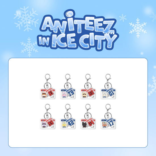 Cover for Aniteez In Ice City - Hockey Player Card (Nøglering) [Acrylic keyring edition] [BbyongMING] (2024)