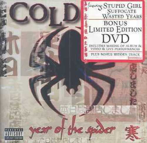 Cover for Cold · Year of the Spider (CD/DVD) [Limited edition]