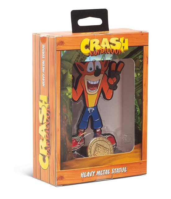 Cover for Crash Bandicoot · CRASH BANDICOOT - Heavy Metal Statue - Crash - 13c (Leketøy) (2019)
