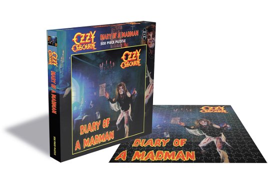 Diary of a Madman (500 Piece Jigsaw Puzz - Ozzy Osbourne - Produtos - Plastic Head - 0803341522701 - 7 de outubro de 2021