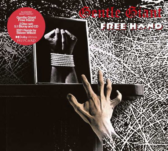 Free Hand (CD + Bluray 5.1 & 2.0 Steven Wilson Mix) - Gentle Giant - Musiikki - ALUCARD - 0804471000701 - perjantai 25. kesäkuuta 2021