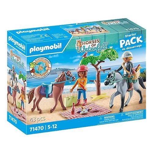 Cover for Playmobil · Playmobil Country Paardrijden Naar Het Strand met Amelia en Ben - 71470 (Legetøj)
