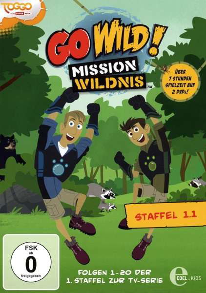Cover for Go Wild!-mission Wildnis · (1.1)staffelbox (DVD) (2017)