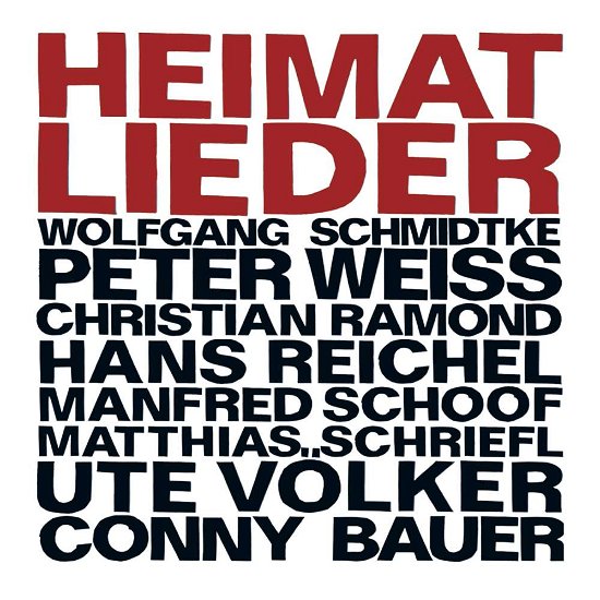 Cover for Heimatlieder (CD) (2021)